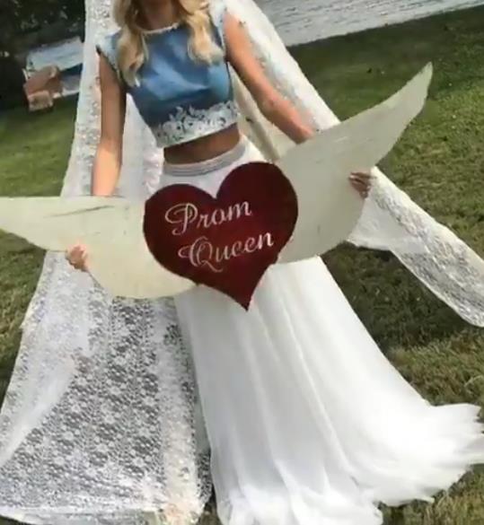 Denim Prom Dress