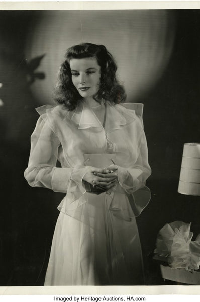 Katharine Hepburn Dress The Philadelphia Story White Prom Dress