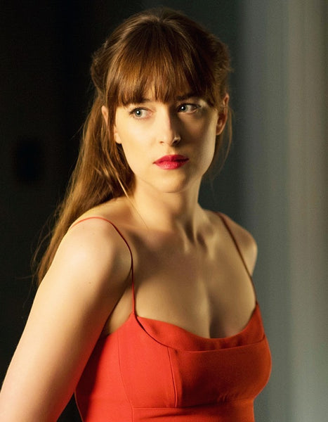 Red Slip Dakota Johnson Dress Short Prom Dress Fifty Shades Darker