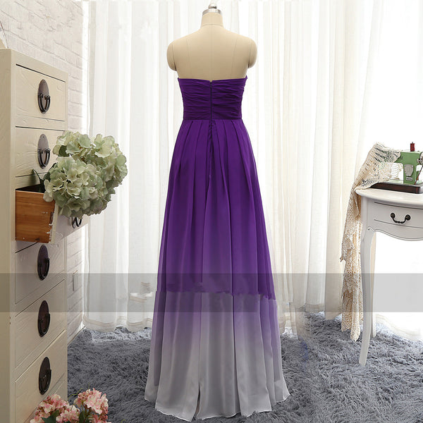 Strapless Prom Dresses,A-Line Prom Dress,Evening Dress