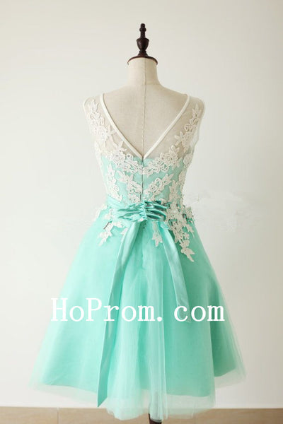 Short Tulle Prom Dresses,Turquoise Prom Dress,Evening Dresses