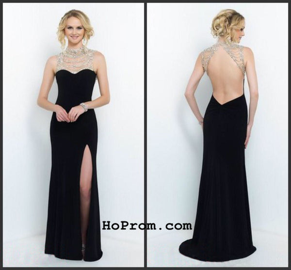 Backless Prom Dresses Black Prom Dresses Backless Black Evening Dresses